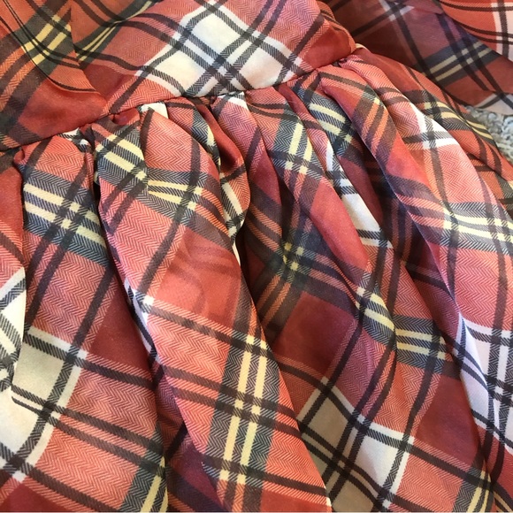 NEW Selkie The Jane Eyre Puff Mini Dress Checks - Picture 6 of 11